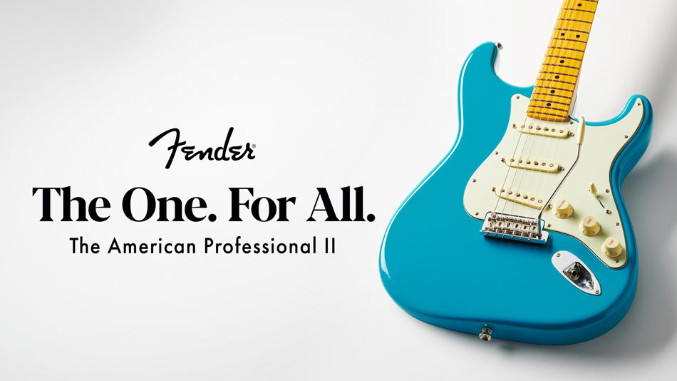 【Fender】長年に渡る革新、インスピレーション、進化を経て、現代のプレイヤーの要求に応える新ラインナップ「American Professional II」が登場！