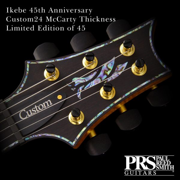 PRS Ikebe 45th Anniversary Custom24 McCarty Thickness Limited Edition of 45