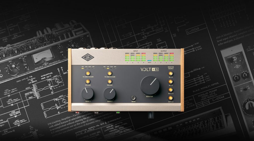 更新Universal Audio USBオーディオインターフェイスVOLT