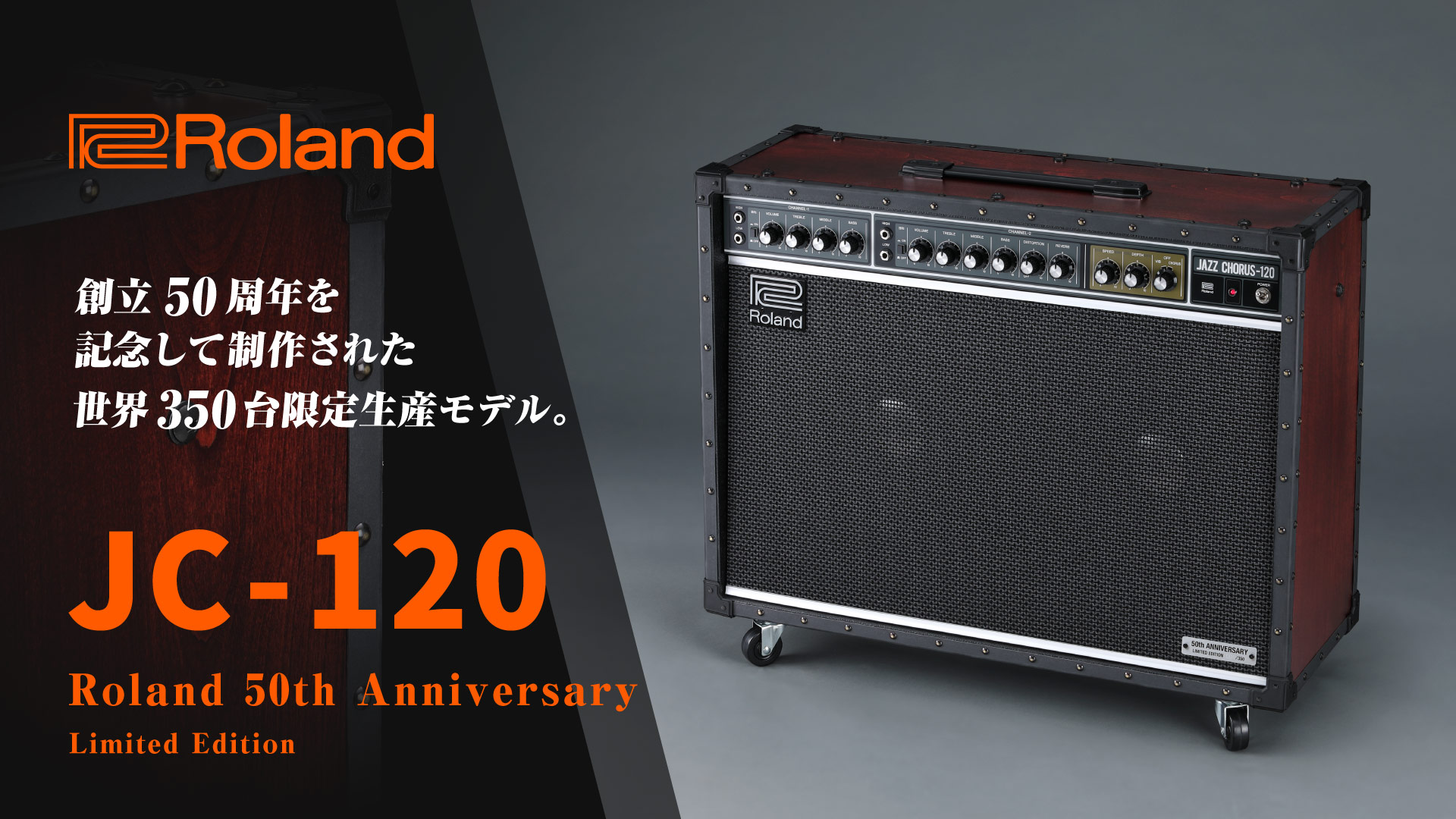 アンプ種類その他アンプ希少　Roland Jazz Chorus 50 美品　ピンスイッチ　JC-50