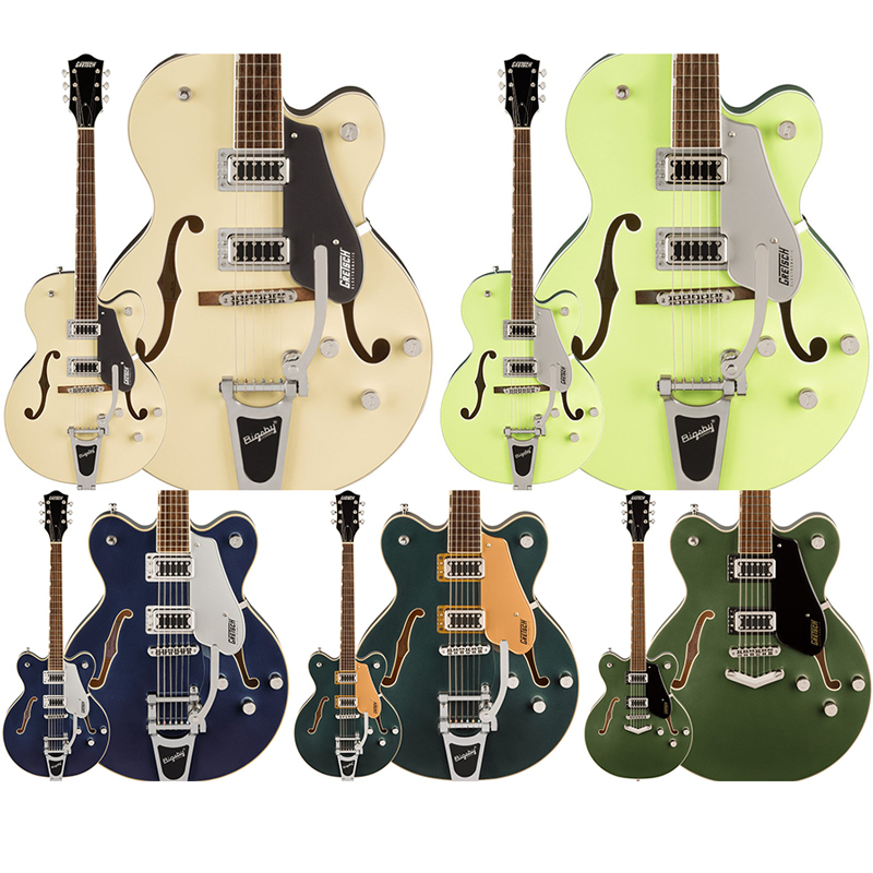 【GRETSCH】Hollow Body/Center Blockの新モデルが登場！