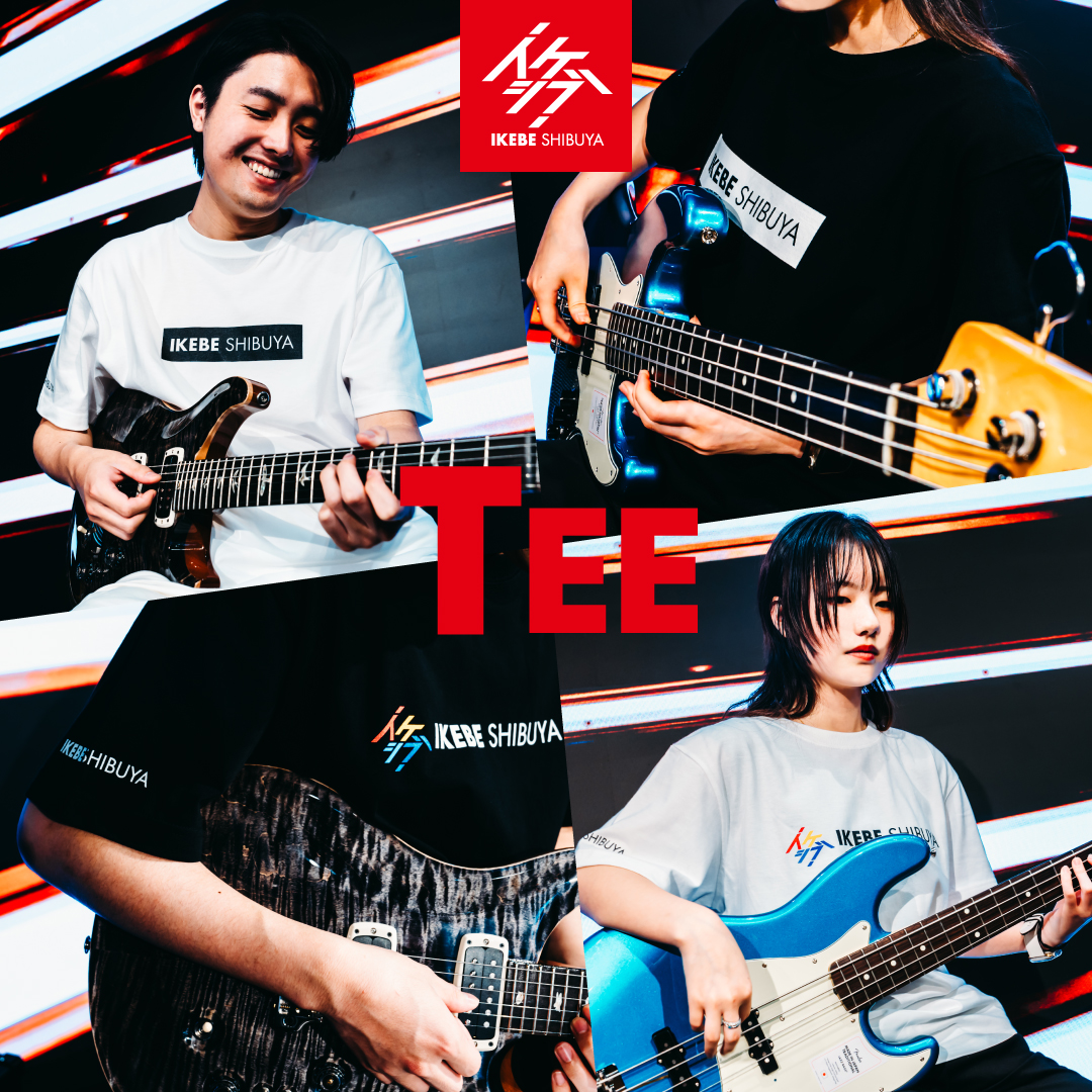 IKEBE SHIBUYA LOGO TEE ｜ Ikebe MUSIC INFORMATION