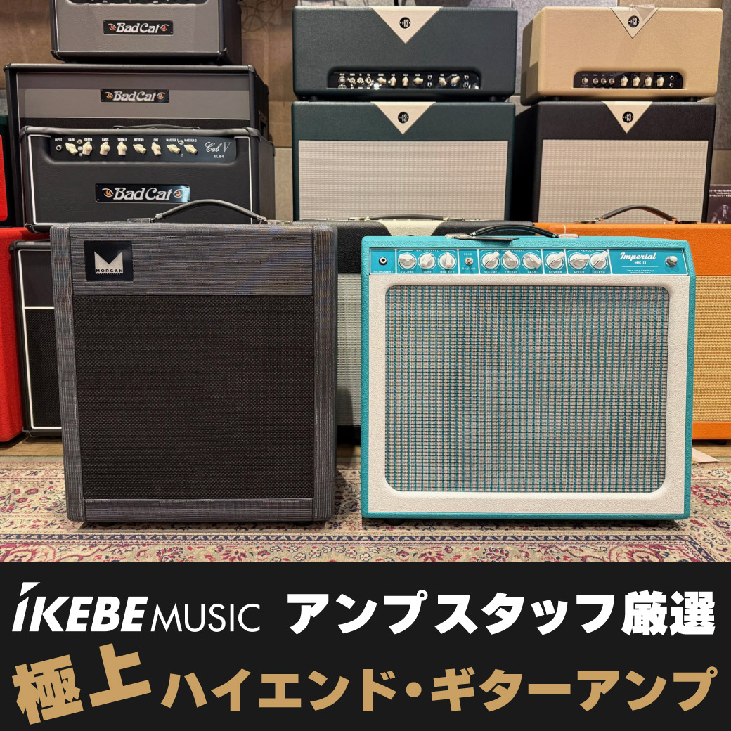 IKEBEアンプスタッフ厳選！極上ハイエンド・ギターアンプ ｜ Ikebe