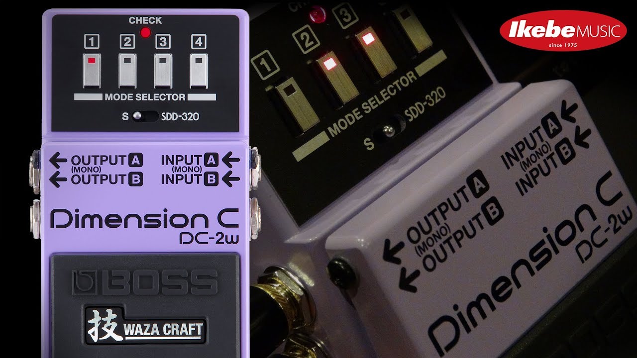 【池部楽器店】DC-2W Demension C [BOSS 技 WAZA CRAFT]