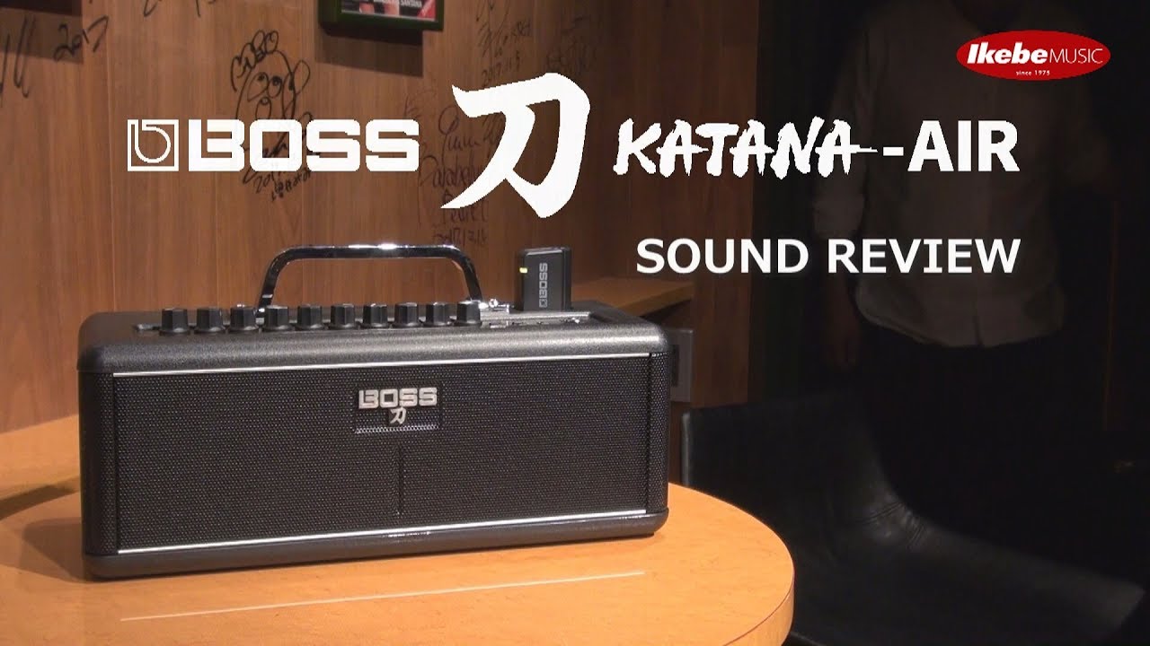 BOSS 刀 KATANA-AIR サウンドレビュー