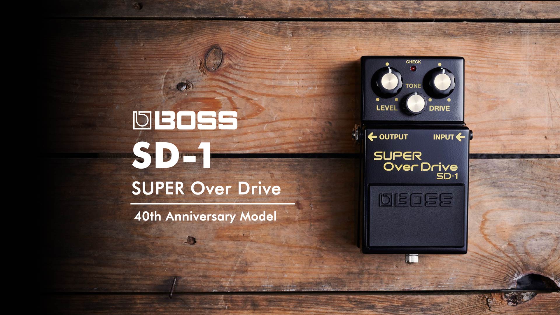 BOSS SD-1-4A [SUPER Over Drive 40th Anniversary] 