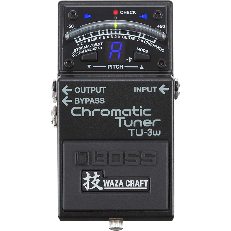 BOSS TU-3W Chromatic Tuner ｜ イケベ楽器店