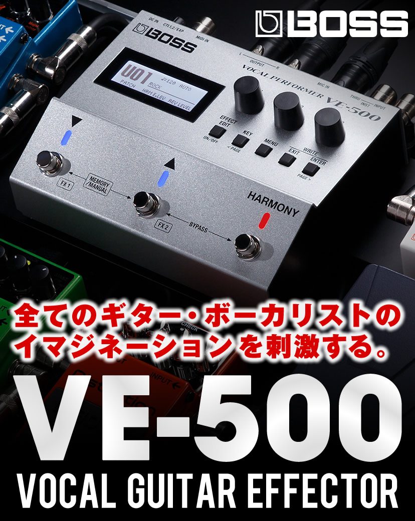 BOSS VE-500】