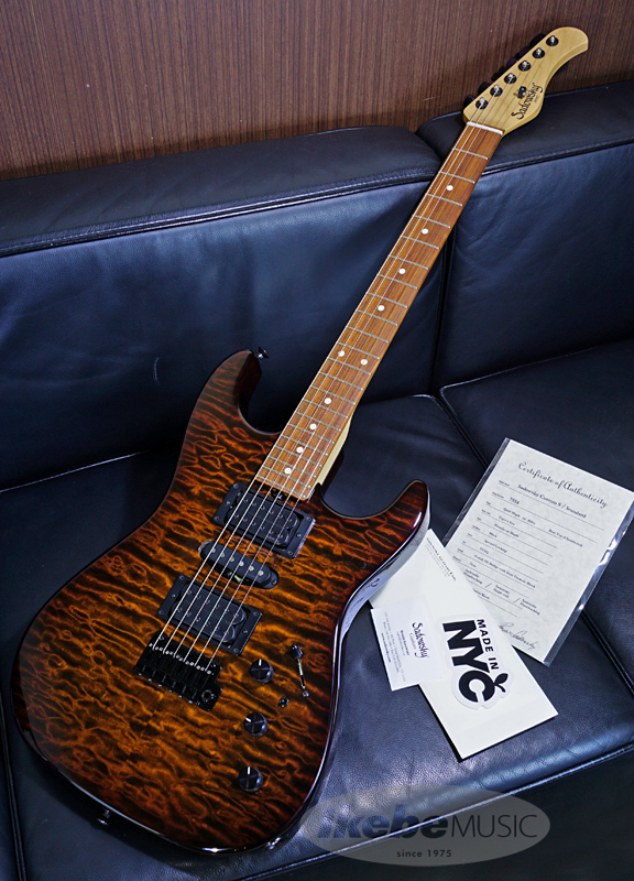 Chambered Custom S-Style Quilted Maple Top 