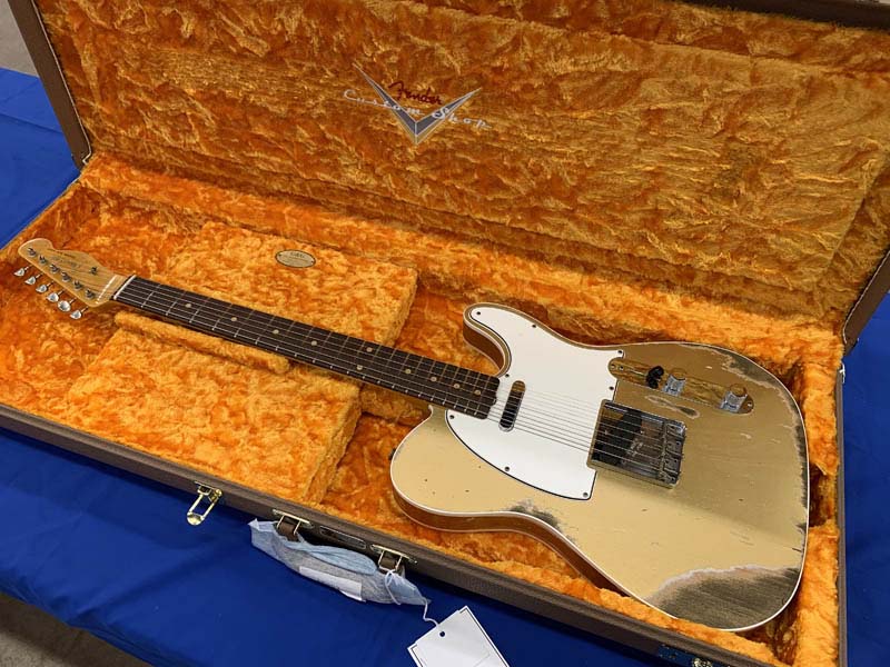 Fender C/S 1960 Custom Telecaster Heavy Relic Aztec Gold
