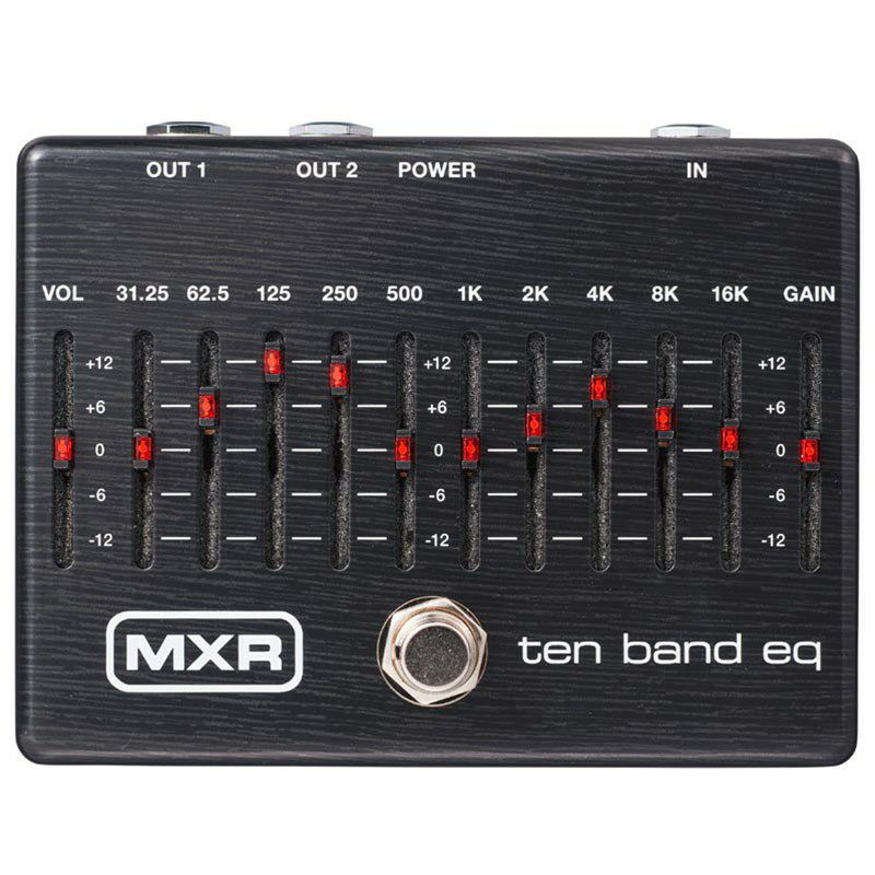 MXR M108SEM TEN BAND EQ Limited Ebony