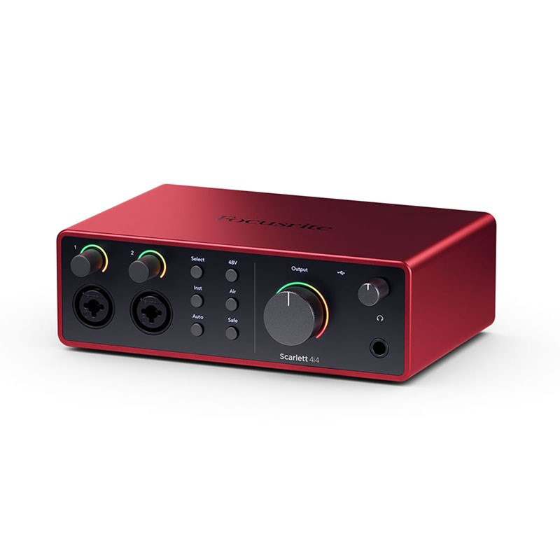 Focusrite オーディオインターフェイス Scarlett 4i4 Gen4
