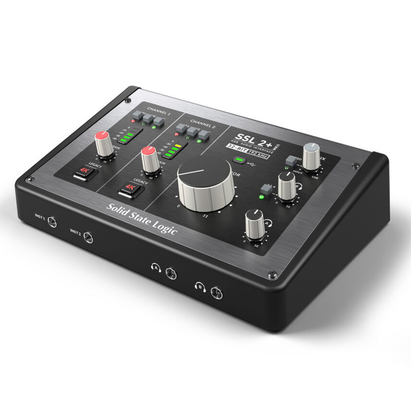 SSL(Solid State Logic) オーディオインターフェイス SSL2+ MKII