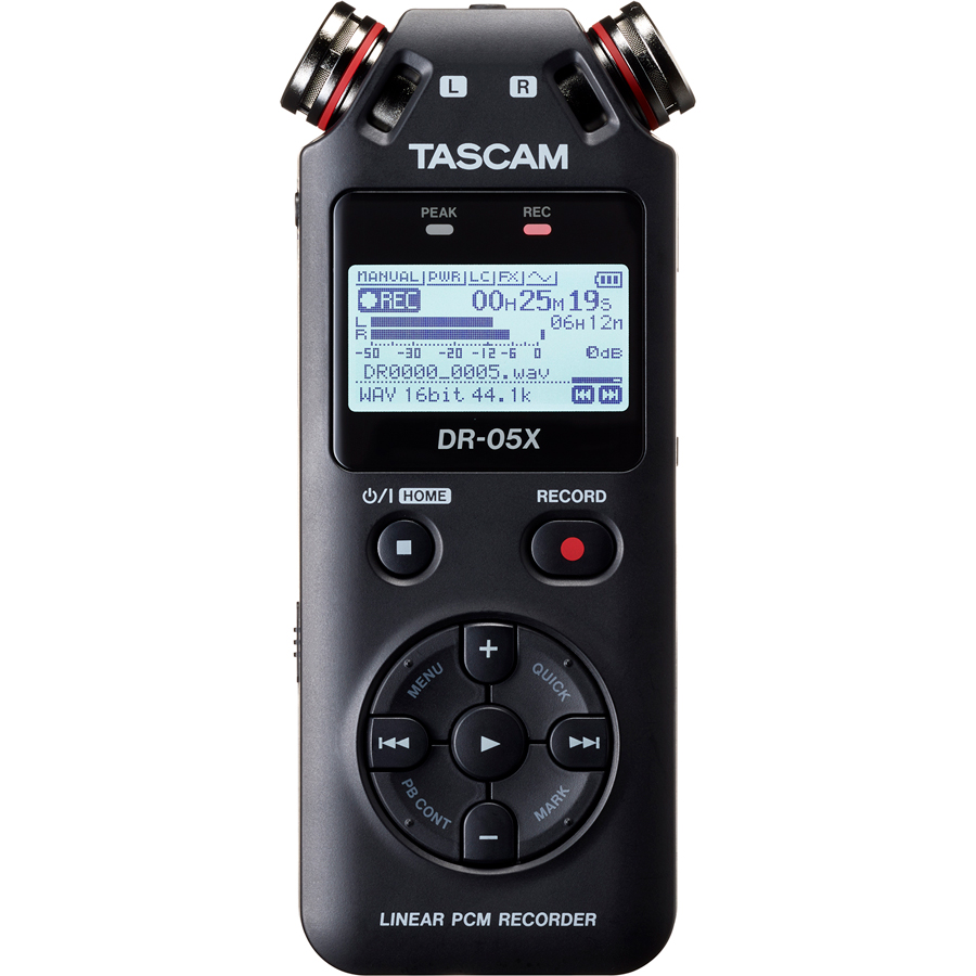 TASCAM ポータブルレコーダー DR-05X