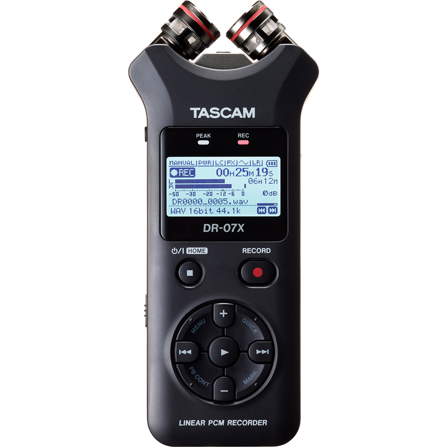 TASCAM ポータブルレコーダー DR-07X