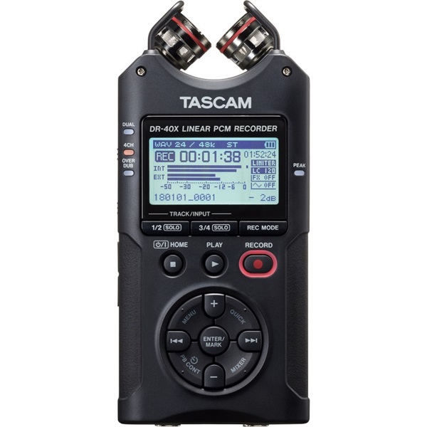 TASCAM ポータブルレコーダー DR-40X