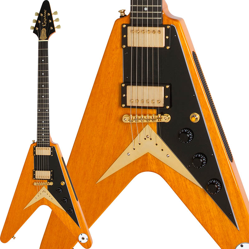 Epiphone Limited Edition Joe Bonamassa 1958 “Amos” Korina Flying-V Ou