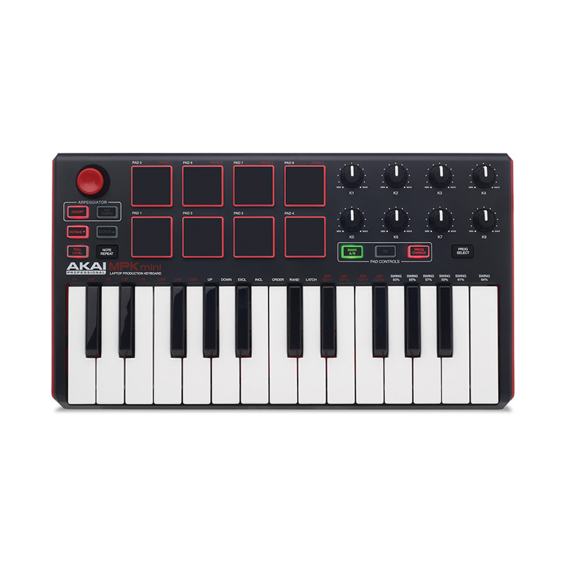 AKAI MIDIコントローラー MPK mini mk2