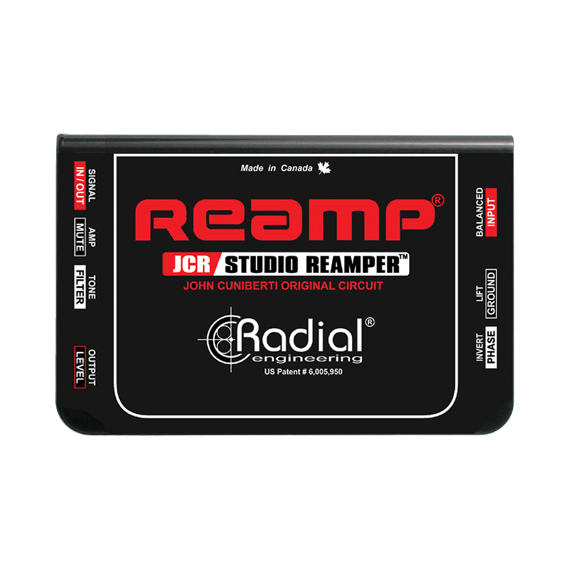 Radial ダイレクトボックス Reamp JCR