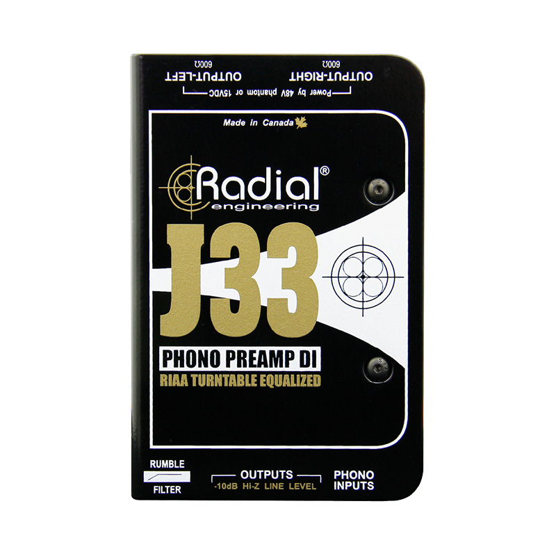 Radial ダイレクトボックス J33