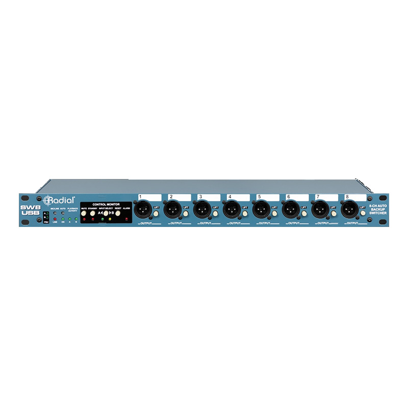 Radial アウトボード SW8-USB