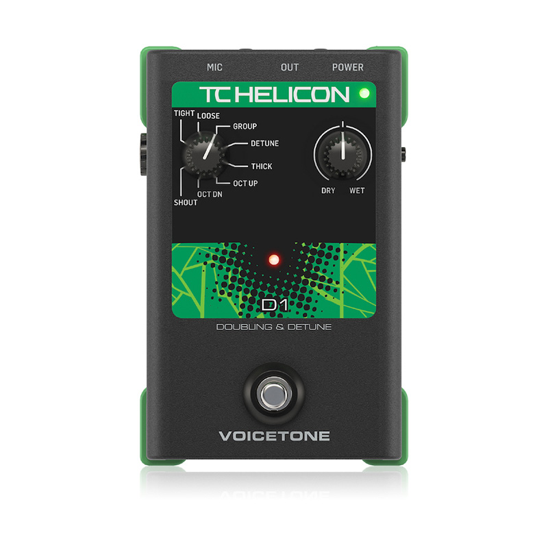 TC-HELICON ボーカルエフェクター VOICETONE D1