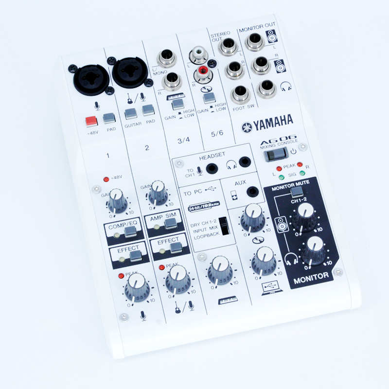 YAMAHA オーディオインターフェイス AG06