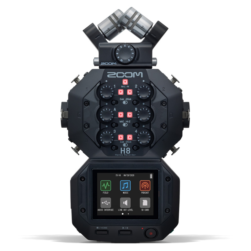 ZOOM ポータブルレコーダー H8