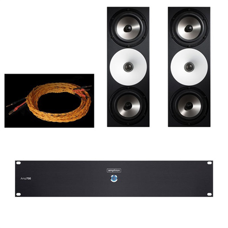 Amphion モニタースピーカー Two18 (ペア) + Amp700 + Speaker Cable