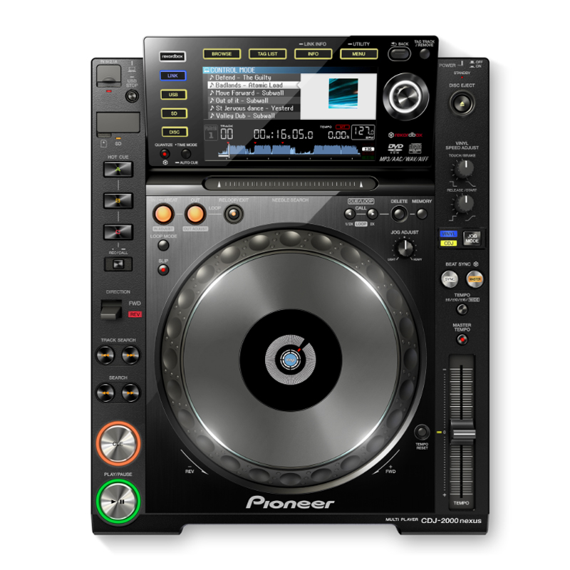 Pioneer DJ DJプレーヤー CDJ-2000NXS