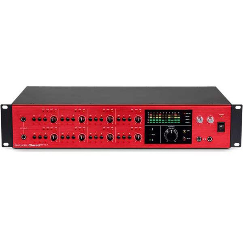 Focusrite オーディオインターフェイス Clarett 8PreX (Clarett 8Pre X)