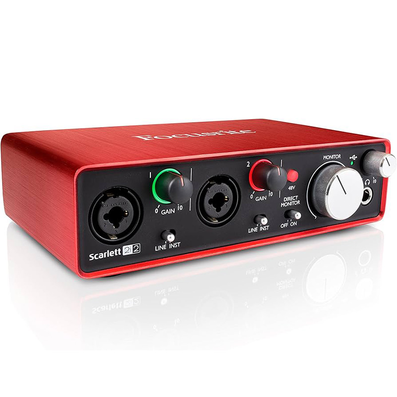 Focusrite オーディオインターフェイス Scarlett 2i2 G2