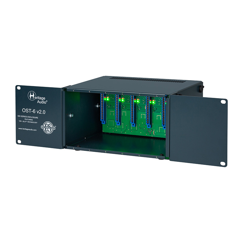 Heritage Audio 500シリーズ用電源ラック OST-6 v2.0