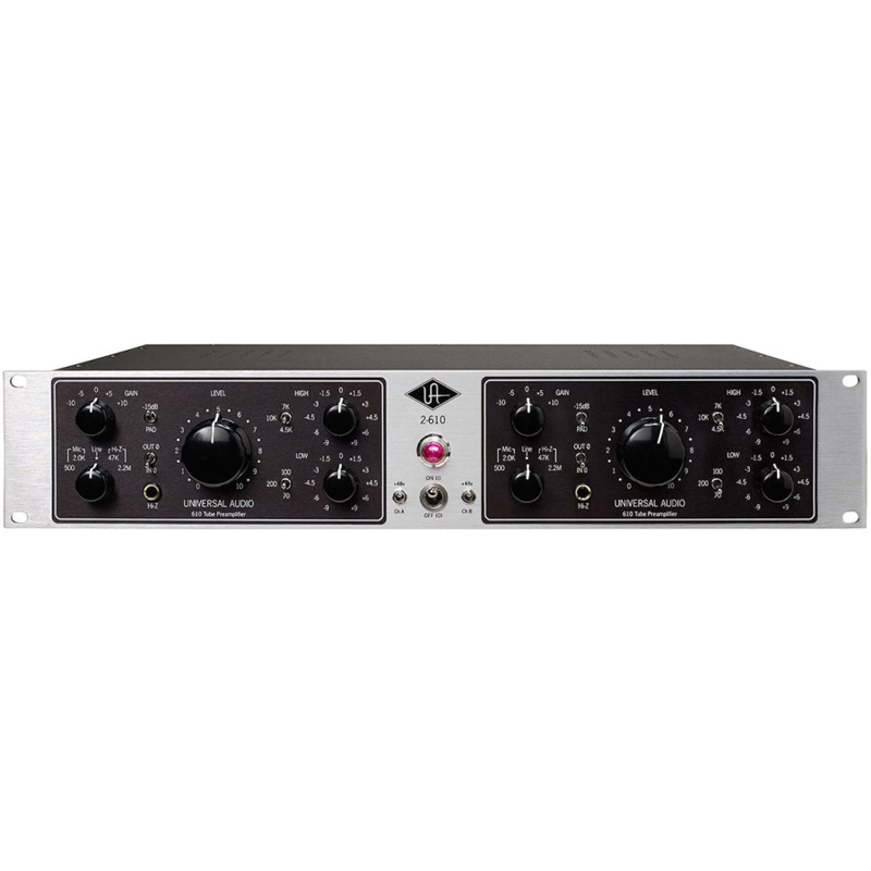Universal Audio マイクプリアンプ 2-610S (2-610 Dual Channel Tube Preamplifier)