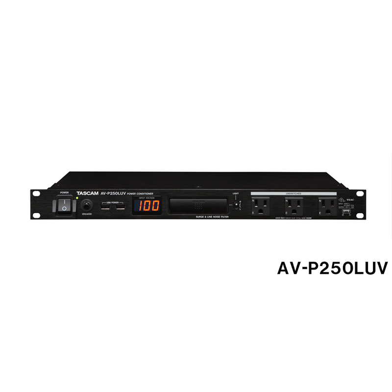 TASCAM パワーディストリビューター AV-P250LUV