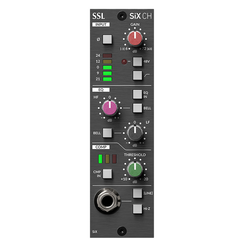 SSL(Solid State Logic) 500 Series SiX Channel (SiX Channel Strip)