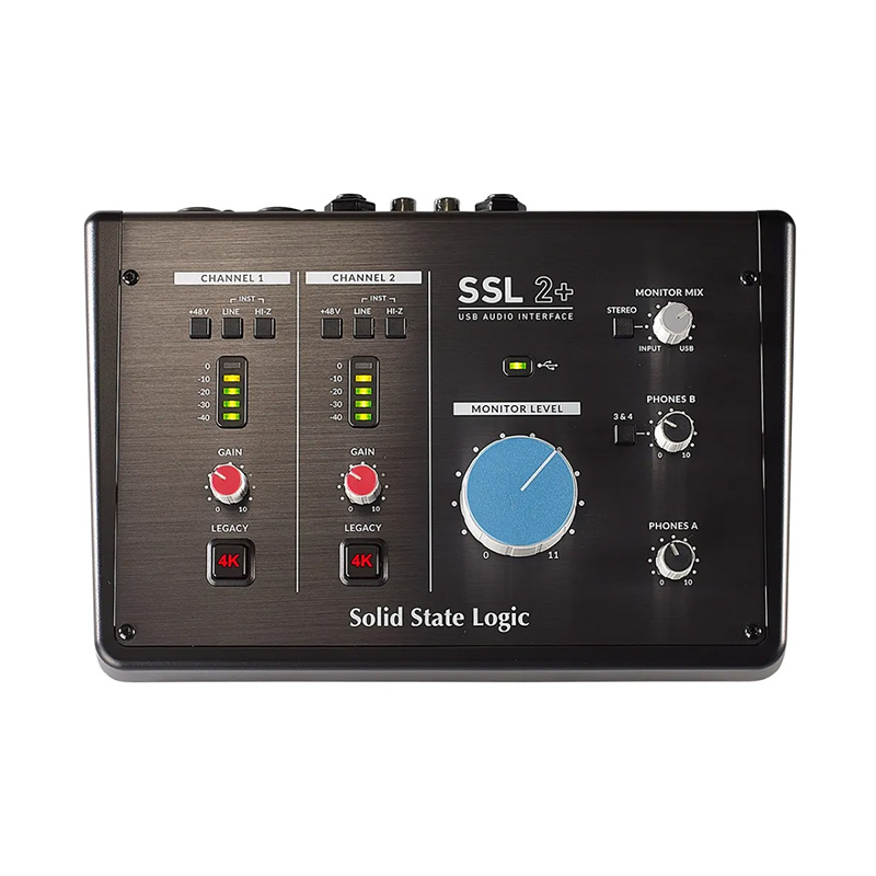 SSL(Solid State Logic) オーディオインターフェイス SSL 2+ (SSL2+)