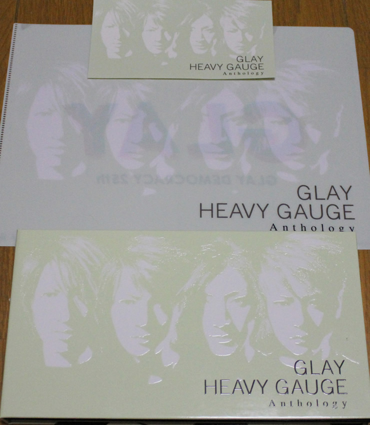 GLAY 「HEAVY GAUGE Anthology」必聴！必見！